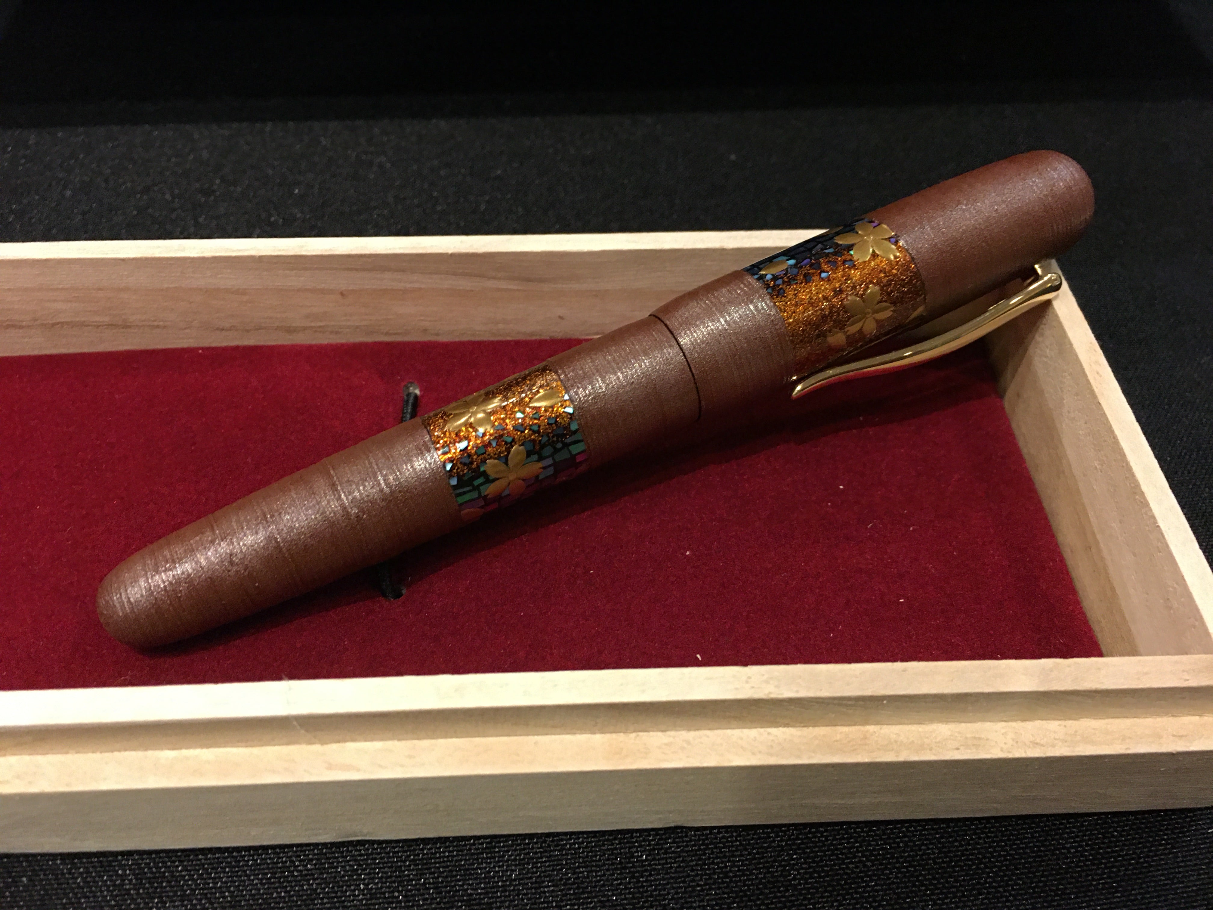 Uraraka Beautiful Maki-E on Takumi (4584414052487)