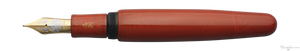 Danitrio Byakudan-nuri in Red on Mikado Fountain Pen