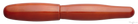 Danitrio Byakudan-nuri in Red on Hyotan Fountain Pen