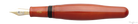 Danitrio Byakudan-nuri in Red on Hyotan Fountain Pen