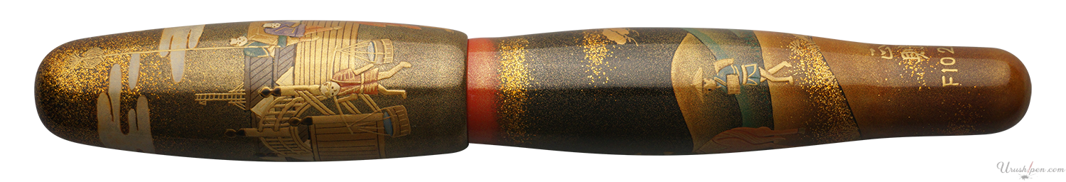 Danitrio Nihonbashi Tokyo Bridge on Hyotan Fountain Pen