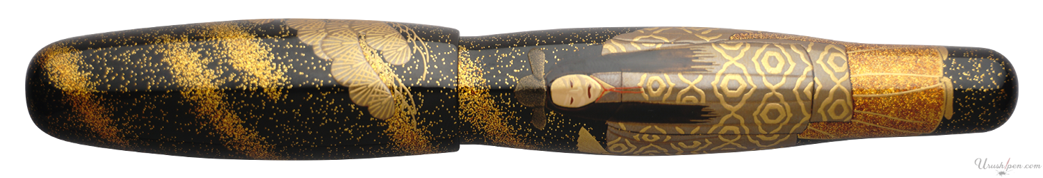 Danitrio Takasago Noh Play Maki-e on Hyotan Fountain Pen
