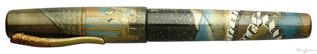 Danitrio Mariko Maki-E on Takumi Fountain Pen