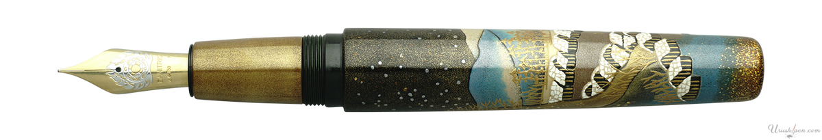 Danitrio Mariko Maki-E on Takumi Fountain Pen