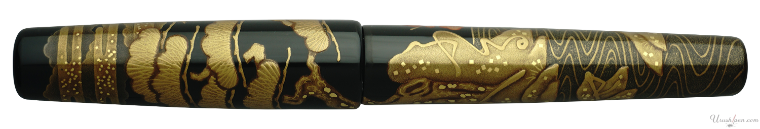 Danitrio Bird, Plum Flowers, & Pine Tree on Takumi Maki-e Fountain Pen