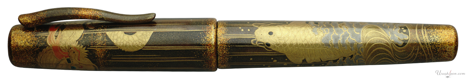 Danitrio Koi at Dragon’s Gate Maki-e on Takumi Fountain Pen