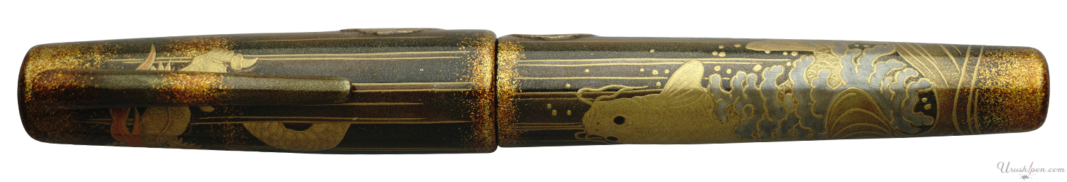 Danitrio Koi at Dragon’s Gate Maki-e on Takumi Fountain Pen