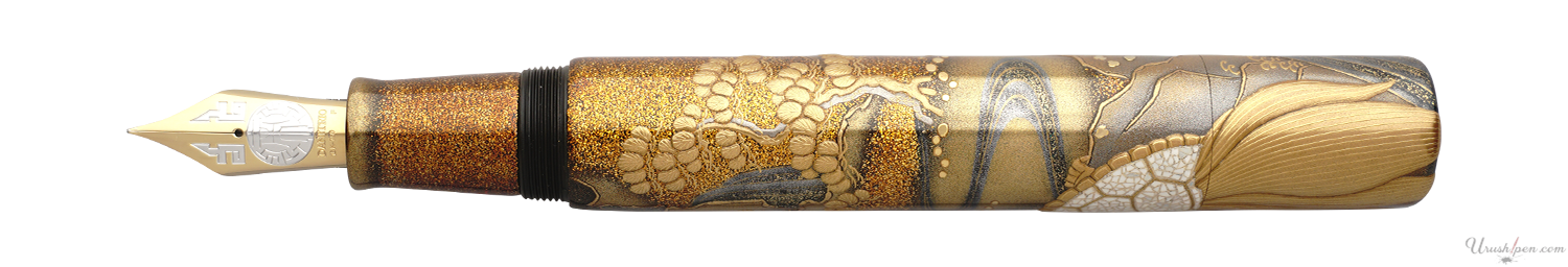 Danitrio Horaisan Maki-E on Genkai Fountain Pen