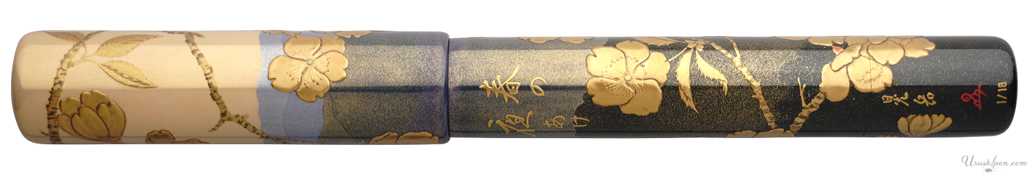 Danitrio Dawn (Spring of 4 Seasons) Maki-E on Genkai Fountain Pen