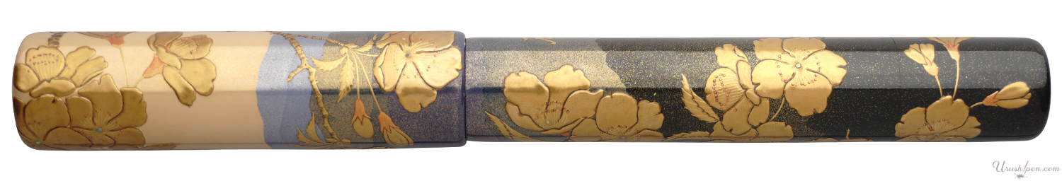 Danitrio Dawn (Spring of 4 Seasons) Maki-E on Genkai Fountain Pen