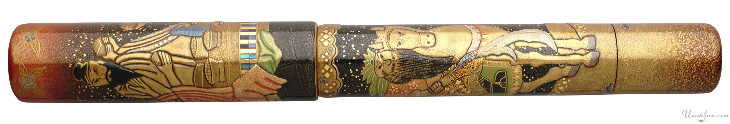 Danitrio Toen-no Chikai Maki-E on Genkai Fountain Pen