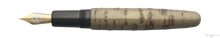 Load image into Gallery viewer, Danitrio Sakurakawa-nuri in Taupe on Takumi Fountain Pen