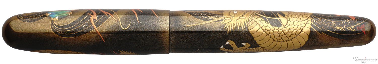 Danitrio Double Dragons Maki-E on Mikado Fountain Pen