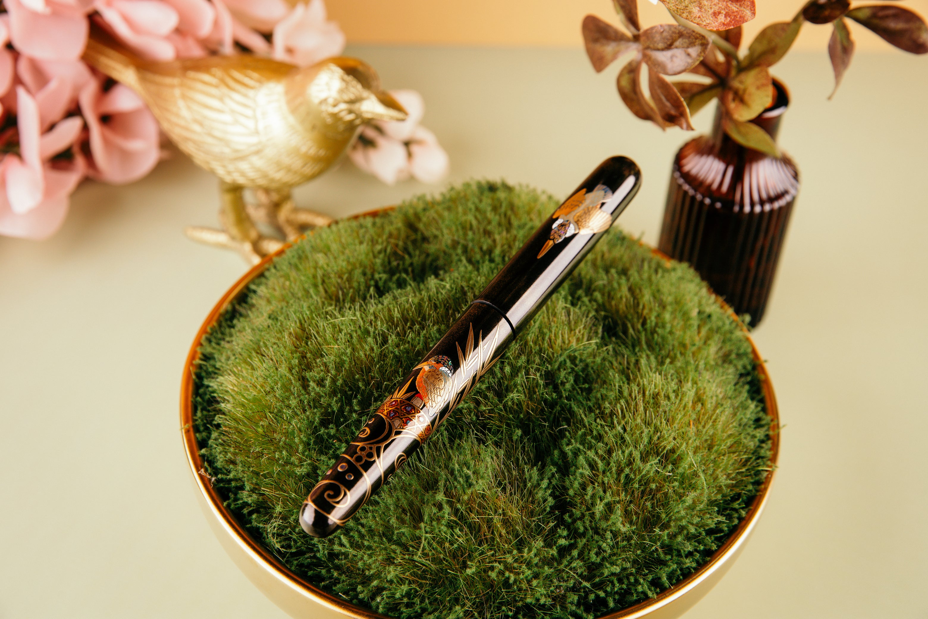 ShiZen Kingfisher's Devotion on M4C Fountain Pen