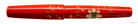 Danitrio Sunflower w/Bright Red Background on Hakkaku Fountain Pen