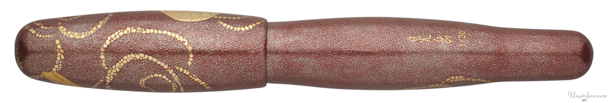 Danitrio Golden Pheasant Maki-E on Hyotan Fountain Pen
