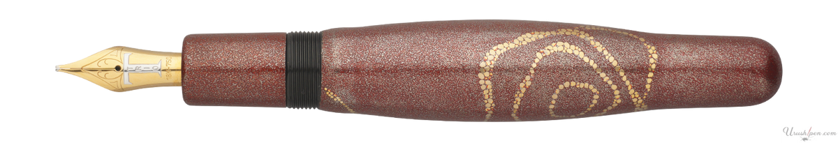 Danitrio Golden Pheasant Maki-E on Hyotan Fountain Pen