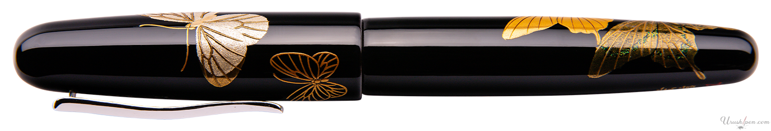 Danitrio Butterfly Maki-E on Takumi Fountain Pen