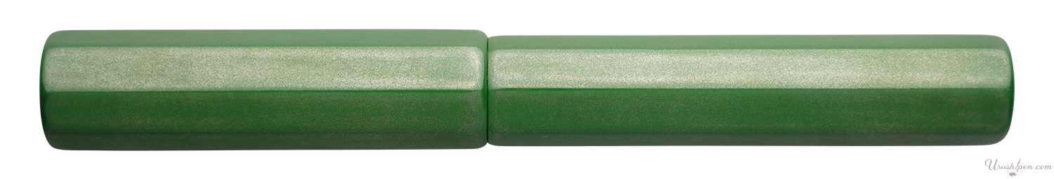Danitrio Roiro-migaki in Green on Sho-Hakkaku Fountain Pen