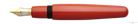 Danitrio Seirei-nuri in Red on Takumi Fountain Pen