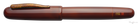 Danitrio Tame-nuri in Bengara Red on Densho Fountain Pen