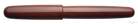 Danitrio Tame-nuri in Bengara Red on Densho Fountain Pen