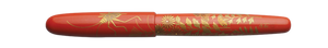 Danitrio Yamato Cockroach on Red Maki-E on Hanryo Fountain Pen Closed