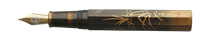 Load image into Gallery viewer, Danitrio Japanese Crested Ibis Maki-E on Sho-Hakkaku Fountain Pen Open