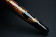 Load image into Gallery viewer, ShiZen Dragon&#39;s Descent on Ranga M5 Fountain Pen