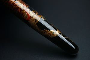 ShiZen Dragon's Descent on Ranga M5 Fountain Pen