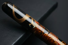 Load image into Gallery viewer, ShiZen Dragon&#39;s Descent on Ranga M5 Fountain Pen