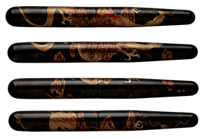 ShiZen Dragon's Descent on Ranga M5 Fountain Pen