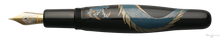 Load image into Gallery viewer, Danitrio Blue Dragon Maki-E on Hyotan Fountain Pen