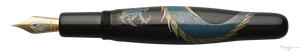 Danitrio Blue Dragon Maki-E on Hyotan Fountain Pen