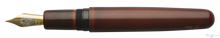 Load image into Gallery viewer, Danitrio Irokeshi-dame in Red on Takumi Fountain Pen Open