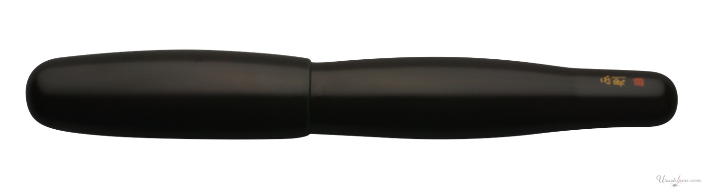Danitrio Irokeshi-dame in Blue Green on Hyotan Fountain Pen Closed
