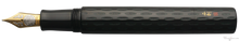 Load image into Gallery viewer, Danitrio Kama-nuri in Black on Genkai Fountain Pen