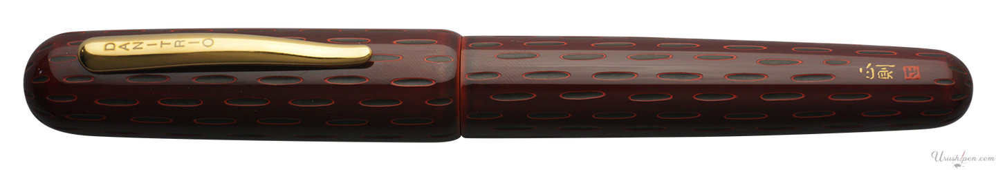 Danitrio Kama-nuri in Red on Takumi Fountain Pen