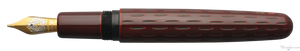 Danitrio Kama-nuri in Red on Takumi Fountain Pen