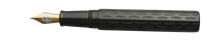 Load image into Gallery viewer, Danitrio Kama-nuri in Black &amp; Green on Sho-Hakkaku Fountain Pen Closed