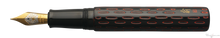 Load image into Gallery viewer, Danitrio Kama-nuri in Red over Black on Sho-Hakkaku Fountain Pen