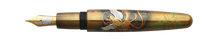 Load image into Gallery viewer, Danitrio Karyobinga Mystical Bird Maki-E on Mikado Fountain Pen Open