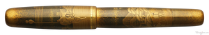 Danitrio Nihonbashi and Shinagawa Maki-E on Mikado Flat-Top Fountain Pen