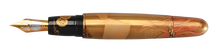 Load image into Gallery viewer, Danitrio Aoinoue Maki-E on Mikado Fountain Pen Open