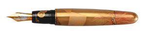 Danitrio Aoinoue Maki-E on Mikado Fountain Pen Open