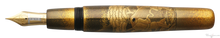 Load image into Gallery viewer, Danitrio Shower Below the Summit Mt. Fuji Maki-E on Mikado Flat-Top Fountain Pen