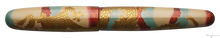Load image into Gallery viewer, Danitrio Dragon on Bokashi Background Maki-E on Mikado Fountain Pen