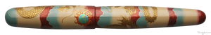 Danitrio Dragon on Bokashi Background Maki-E on Mikado Fountain Pen