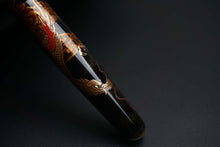 Load image into Gallery viewer, ShiZen Dragon&#39;s Descent Taka-maki-e on Ranga M4C Fountain Pen