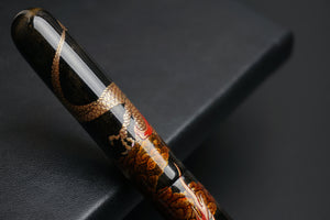ShiZen Dragon's Descent Taka-maki-e on Ranga M4C Fountain Pen